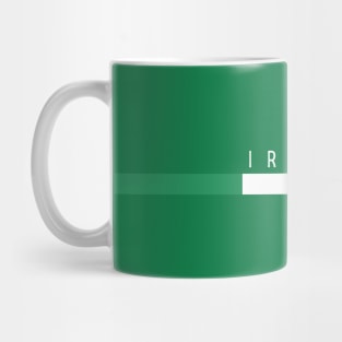 Irland flat flag Mug